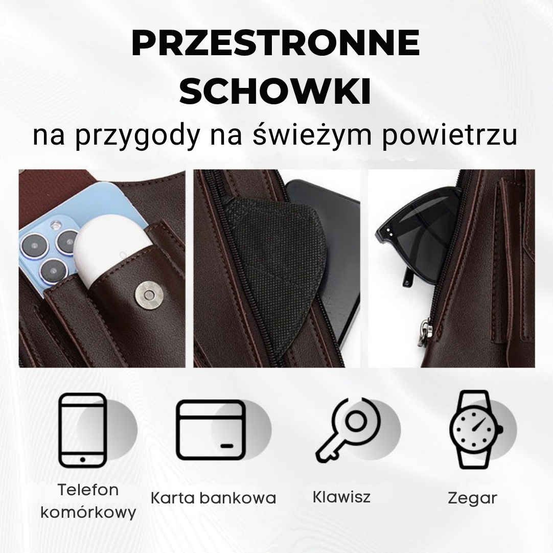 Antoni / Antykradzieżowa Męska Torba