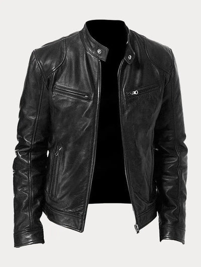 Henryk / Premium Casual Skórzana Kurtka