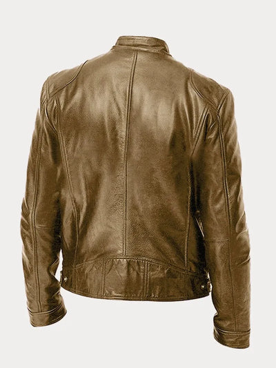 Henryk / Premium Casual Skórzana Kurtka